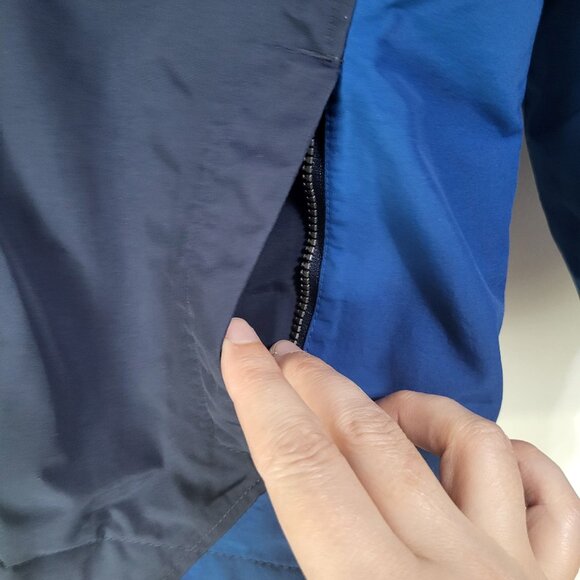 Lands' End Boys Squall Jacket  Size Medium 10-12 Blue *NO LINER - Picture 5 of 16